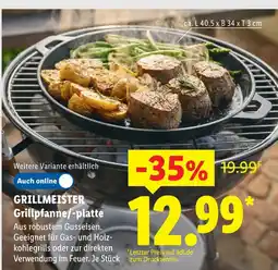 Lidl Grillmeister grillpfanne/-platte Angebot