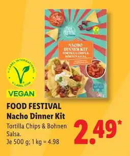 Lidl Food festival nacho dinner kit Angebot