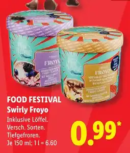 Lidl Food festival swirly froyo waldfrucht Angebot