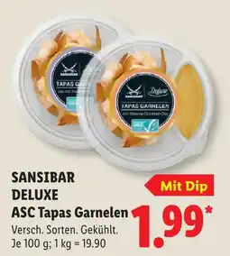 Lidl Sansibar deluxe asc tapas garnelen Angebot