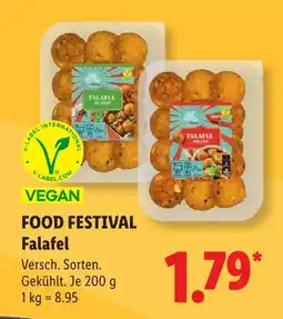 Lidl Food festival falafel classic Angebot