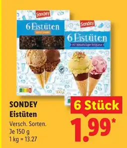 Lidl Sondey eistüten salted caramel Angebot