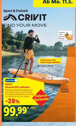 Lidl Crivit allround-sup Angebot