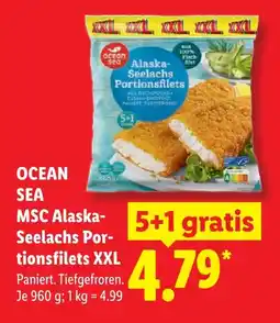 Lidl Ocean sea msc alaska-seelachs portionsfilets xxl Angebot