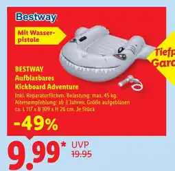 Lidl Bestway aufblasbares kickboard adventure Angebot