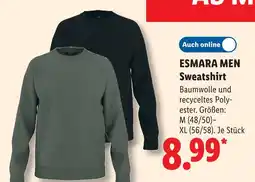 Lidl Esmara men sweatshirt Angebot