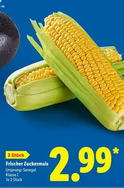 Lidl Frischer zuckermais Angebot