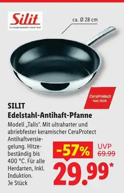 Lidl Silit edelstahl-antihaft-pfanne modell talis Angebot