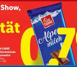 Lidl Fin carré alpenmilch Angebot