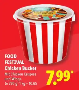 Lidl Food festival chicken bucket Angebot