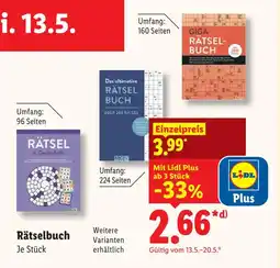 Lidl Ncv rätselbuch in großschrift Angebot