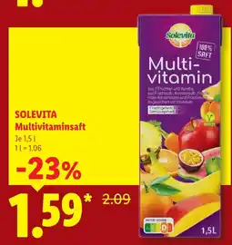 Lidl Solevita multivitaminsaft Angebot