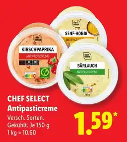 Lidl Chef select kirschpaprika antipasticreme Angebot