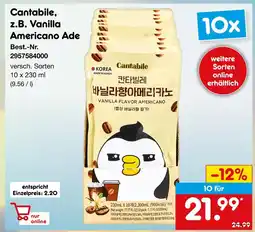 Netto Marken-Discount Cantabile vanilla americano ade Angebot