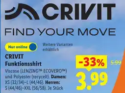 Lidl Crivit funktionsshirt damen xs (32/34) Angebot