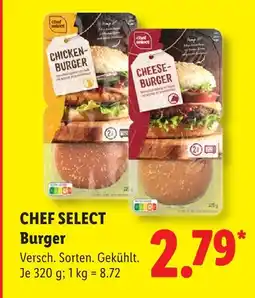 Lidl Chef select chicken-burger Angebot