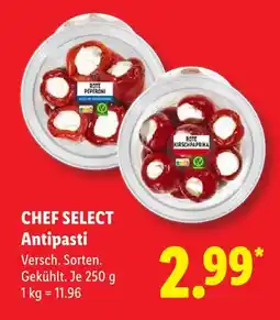 Lidl Chef select rote peperoni Angebot