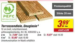 toom Baumarkt Terrassendiele, douglasie Angebot
