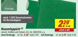 toom Baumarkt Rasenteppich Angebot