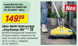 toom Baumarkt Bosch akku-multi-kehrsystem easysweep 18v Angebot