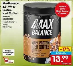 Netto Marken-Discount Maxbalance whey protein iced coffee Angebot
