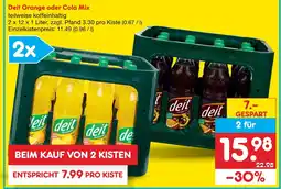 Netto Marken-Discount Deit orange oder cola mix Angebot