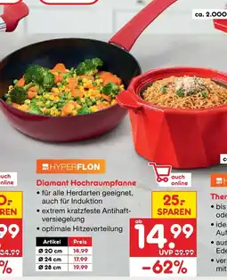 Netto Marken-Discount Hyperflon diamant hochraumpfanne Angebot
