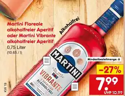 Netto Marken-Discount Martini floreale alkoholfreier aperitif Angebot
