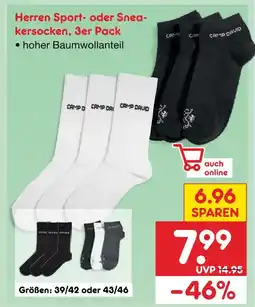 Netto Marken-Discount Camp david herren sportsocken Angebot