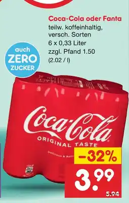 Netto Marken-Discount Coca-cola Angebot