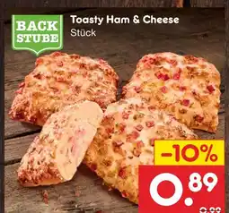 Netto Marken-Discount Backstube toasty ham & cheese Angebot