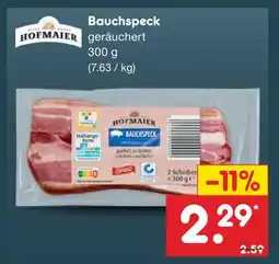 Netto Marken-Discount Hofmaier bauchspeck Angebot
