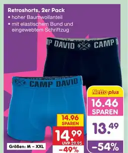 Netto Marken-Discount Camp david retroshorts, 2er pack Angebot