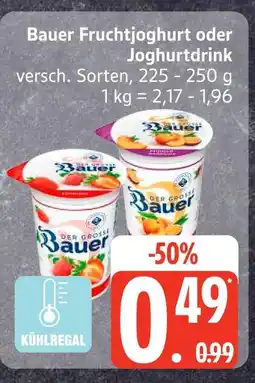 Edeka Bauer fruchtjoghurt Angebot