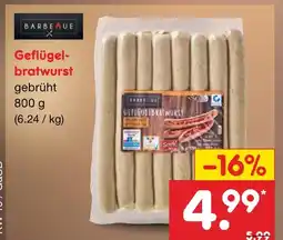 Netto Marken-Discount Barbecue geflügelbratwurst Angebot