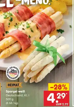 Netto Marken-Discount Spargel weiß Angebot