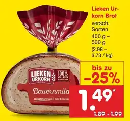 Netto Marken-Discount Lieken urkorn bauernmilch brot Angebot