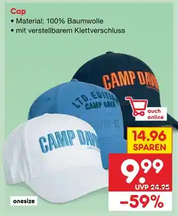 Netto Marken-Discount Camp david cap Angebot