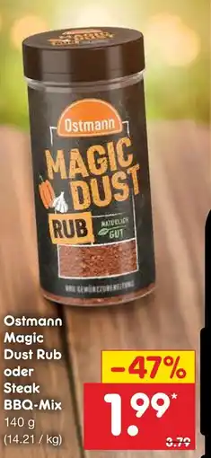 Netto Marken-Discount Ostmann magic dust rub Angebot