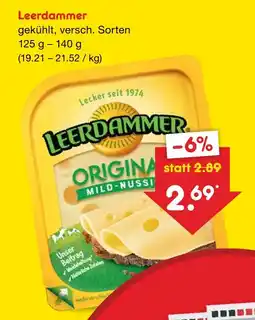 Netto Marken-Discount Leerdammer original mild-nussig Angebot