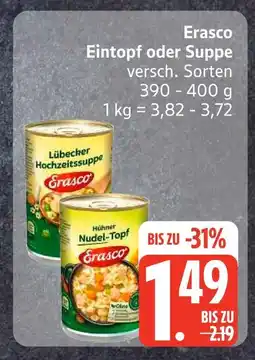 Edeka Erasco lübecker hochzeitssuppe Angebot