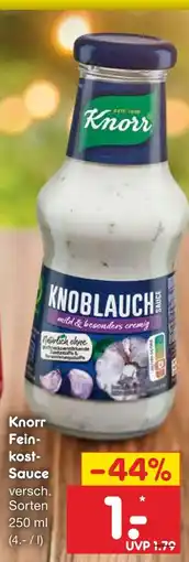 Netto Marken-Discount Knorr feinkost-sauce knoblauch Angebot