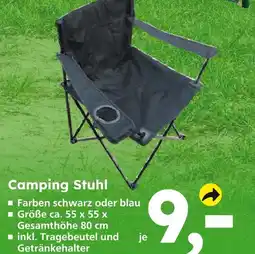 Globus Baumarkt Camping stuhl Angebot