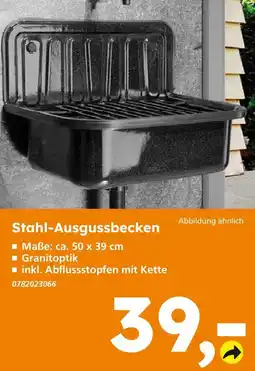 Globus Baumarkt Stahl-ausgussbecken Angebot