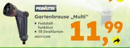 Globus Baumarkt Primaster gartenbrause „multi“ Angebot