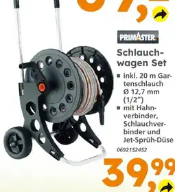 Globus Baumarkt Primaster schlauchwagen set Angebot