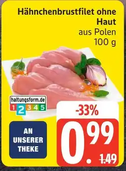 Edeka Hähnchenbrustfilet ohne haut Angebot