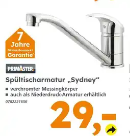 Globus Baumarkt Primaster spültischarmatur sydney Angebot