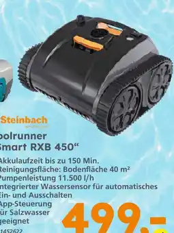 Globus Baumarkt Steinbach poolrunner smart rxb 450 Angebot