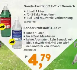 Globus Baumarkt Sonderkraftstoff 2-takt gemisch Angebot